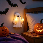 Halloween Ghost Middle Finger Night Light