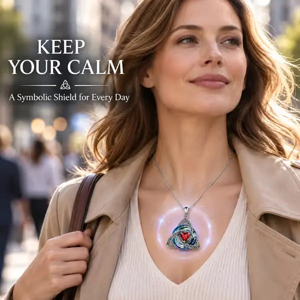 🔥🛡️ Celtic Birthstone Shield: Wear Your Protection & Story ✨