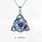 🔥🛡️ Celtic Birthstone Shield: Wear Your Protection & Story ✨