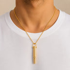 AeroVeya resistance breathing necklace with detachable mouthpiece