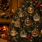 24-Day Vintage Christmas Ornament Advent Calendar