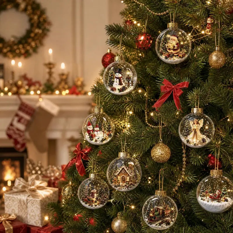24-Day Vintage Christmas Ornament Advent Calendar