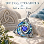 🔥🛡️ Celtic Birthstone Shield: Wear Your Protection & Story ✨