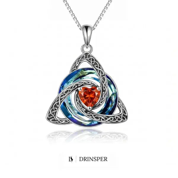 🔥🛡️ Celtic Birthstone Shield: Wear Your Protection & Story ✨