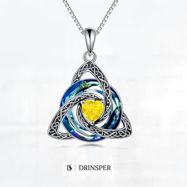🔥🛡️ Celtic Birthstone Shield: Wear Your Protection & Story ✨