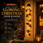 ⏳ Last day! 49% OFF – 🎄✨🎅 Glowing Christmas Door Hanger